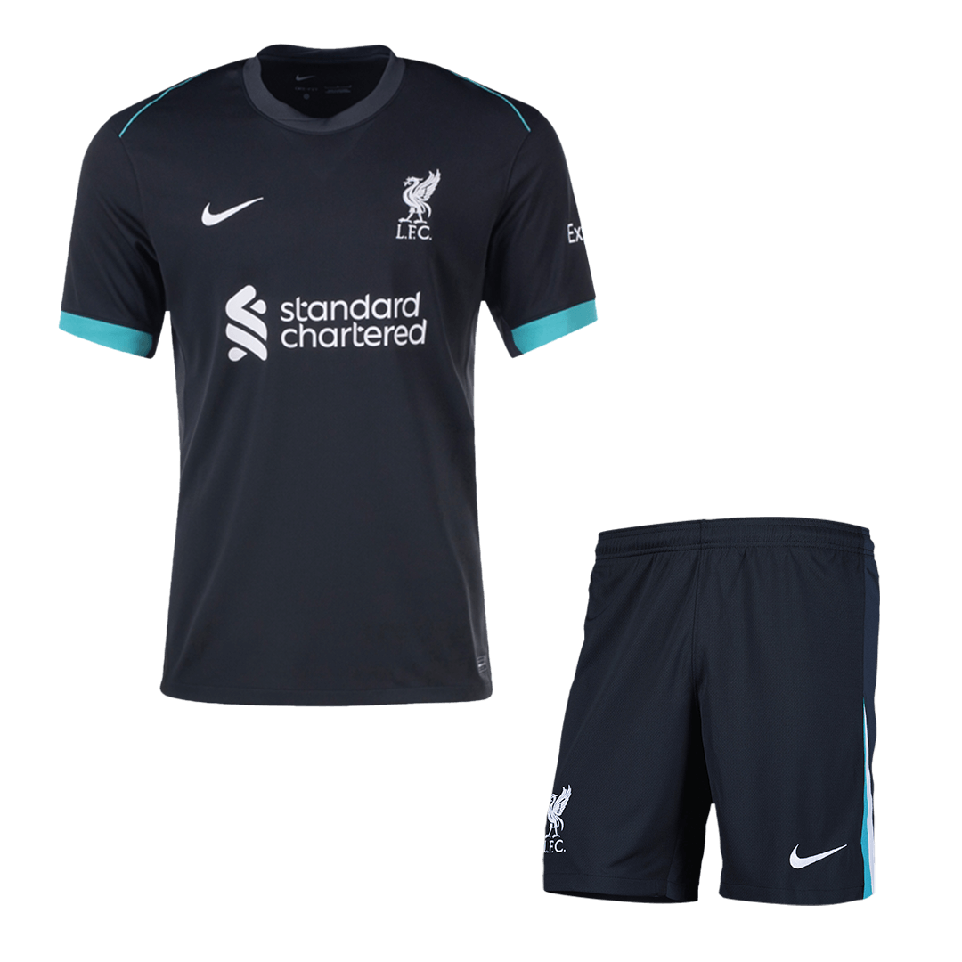 Liverpool Away Football Shirt Kit(Shirt+Shorts)