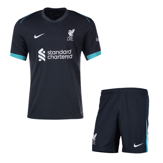 Liverpool Away Football Shirt Kit(Shirt+Shorts)