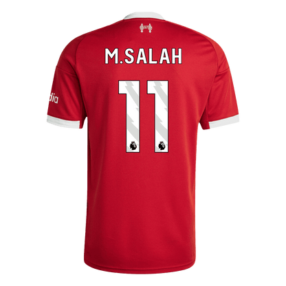 M.SALAH #11 Liverpool Home Soccer Jersey 2025/26 Red