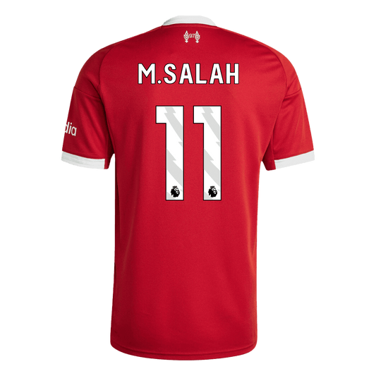 M.SALAH #11 Liverpool Home Soccer Jersey 2025/26 Red
