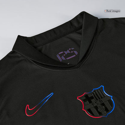 Barcelona Away Soccer Jersey Kit(Jersey+Shorts+Socks) 2024/25