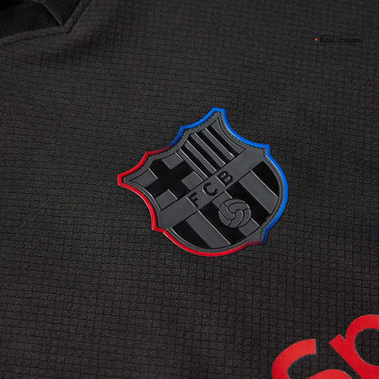 Kids Barcelona Custom Away Soccer Kits 2024/25