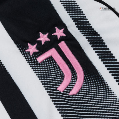 Juventus Home Long Sleeve Soccer Jersey 2025/26