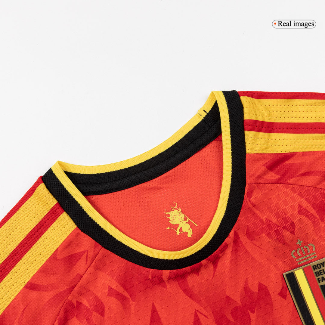 Men's Belgium Home Shirt World Cup 2026 Version - Slim Fit