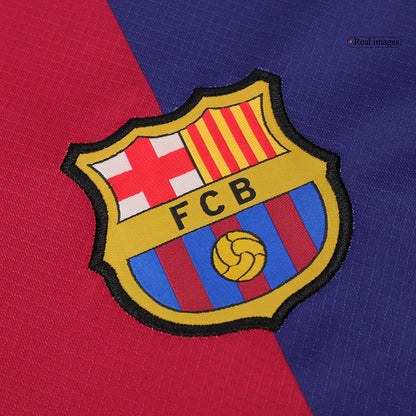 Barcelona Home Long Sleeve Football Shirt 2024/25
