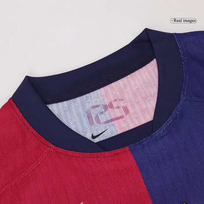 Authentic  Barcelona Home Football Shirt 2024/25 - old sponsor