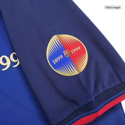 Retro 1999/00 Barcelona Home Soccer Jersey