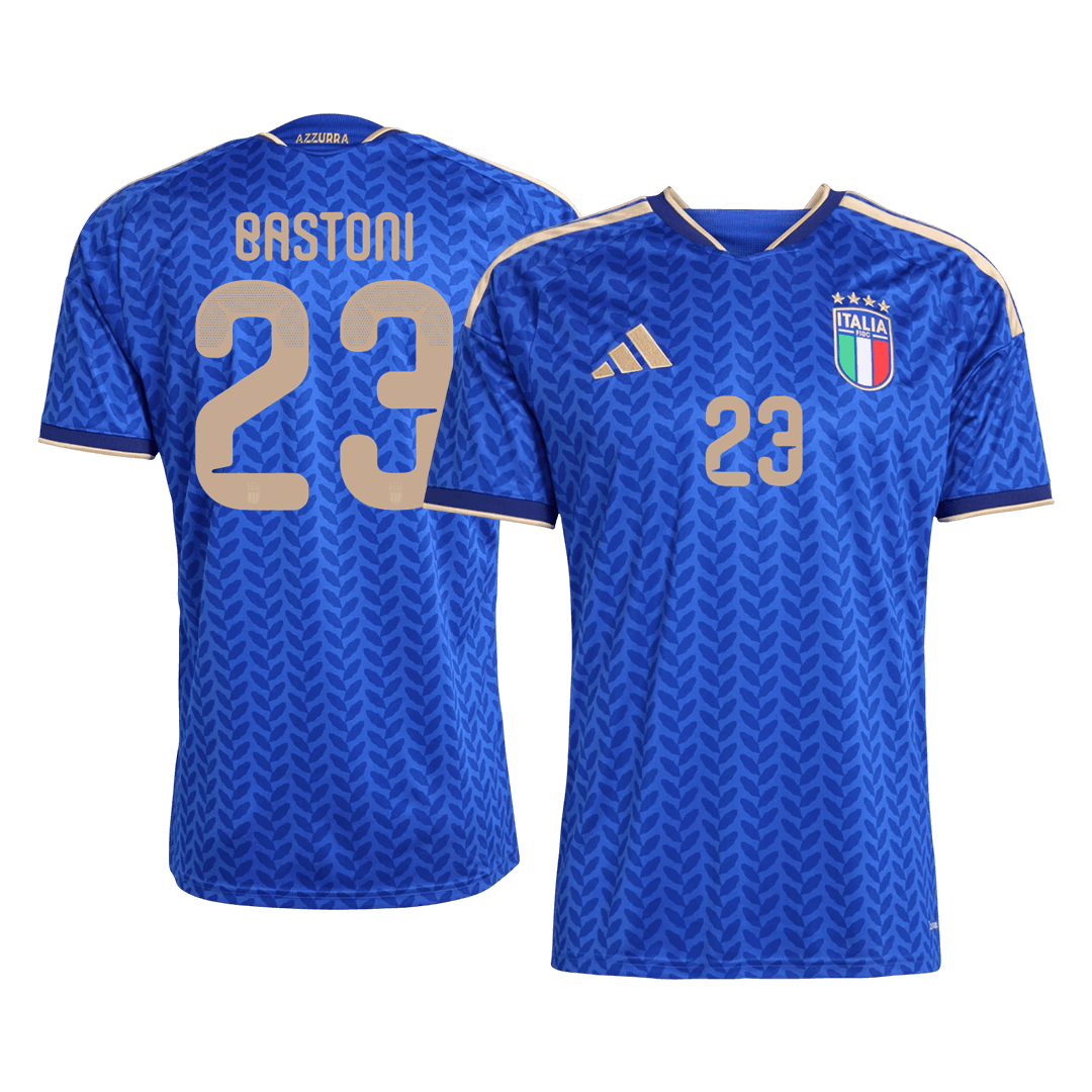 Men's Italy BASTONI Home Jersey #23 World Cup 2026