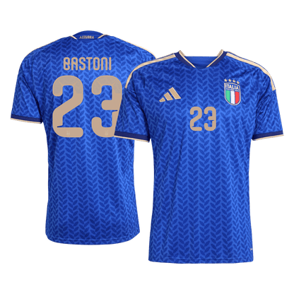 Men's Italy BASTONI Home Jersey #23 World Cup 2026
