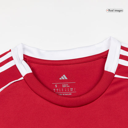 Liverpool Home Long Sleeve Soccer Jersey 25/26 Red