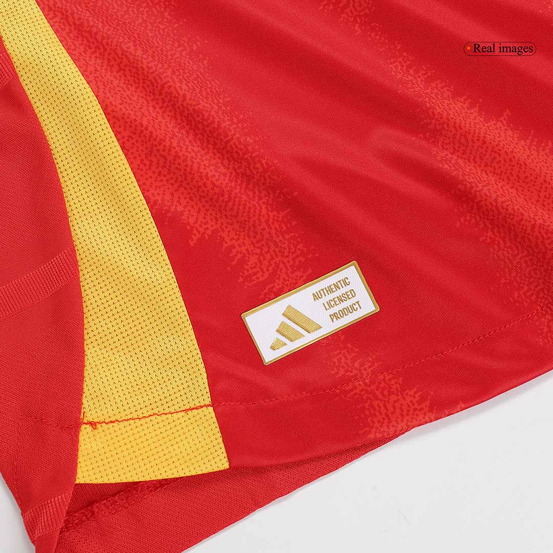 Authentic LAMINE YAMAL #19 Spain Home Soccer Jersey Euro 2024