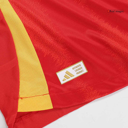 Authentic LAMINE YAMAL #19 Spain Home Soccer Jersey Euro 2024
