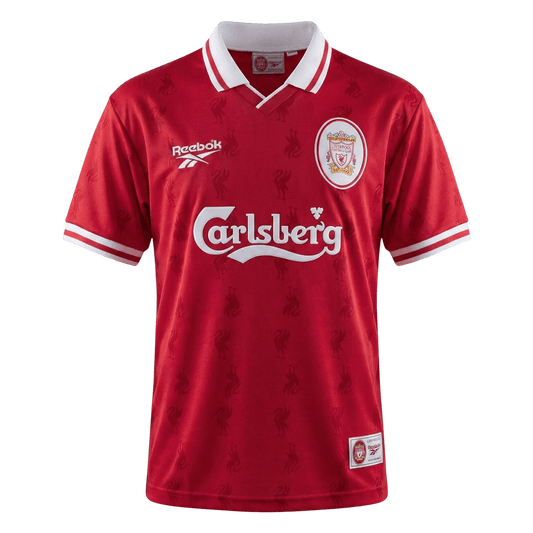 Retro 1996/97 Liverpool Home Soccer Jersey