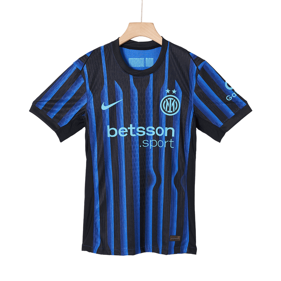 Authentic DUMFRIES #2 Inter Milan Home Soccer Jersey 2025/26