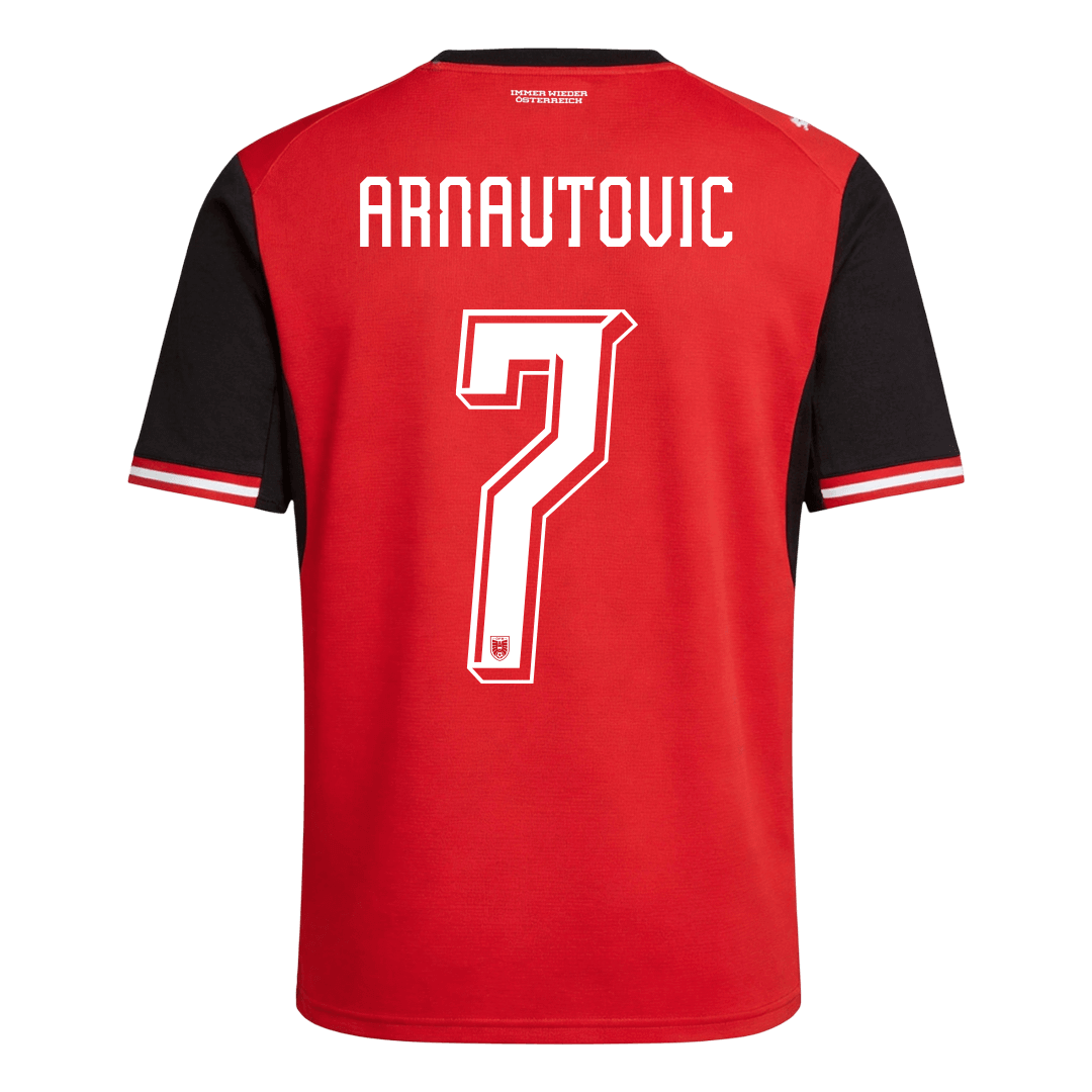 Men's Austria ARNAUTOVIC Home Jersey #7 World Cup 2026
