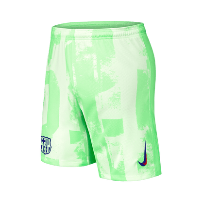 Barcelona Third Away Football Shirt Kit(Shirt+Shorts) - UCL (Spotify Logo Without Text)