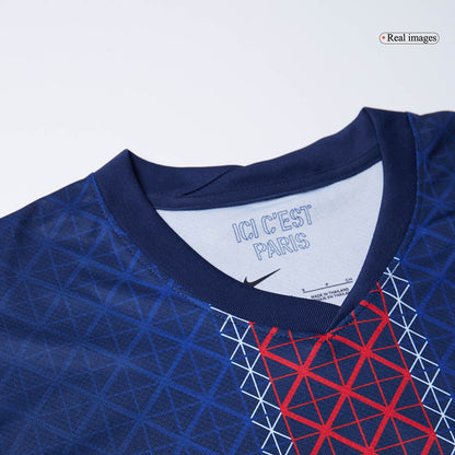 KVARATSKHELIA #7 PSG Home Soccer Jersey 2025/26 Navy