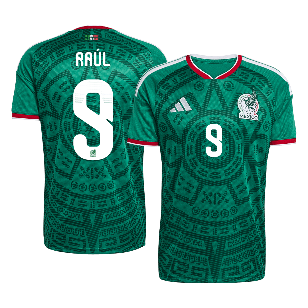 Mexico Raúl #9 World Cup 2026 Men's Home Jersey