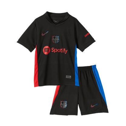 Kids Barcelona Custom Away Soccer Kits 2024/25