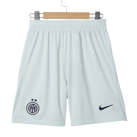 Inter Milan Away Soccer Shorts 2025/26 White