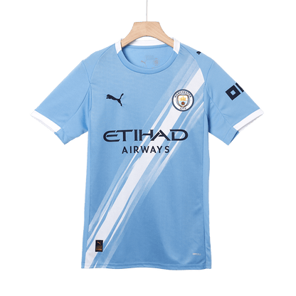 HAALAND #9 Manchester City Home Soccer Jersey 2025/26 Blue