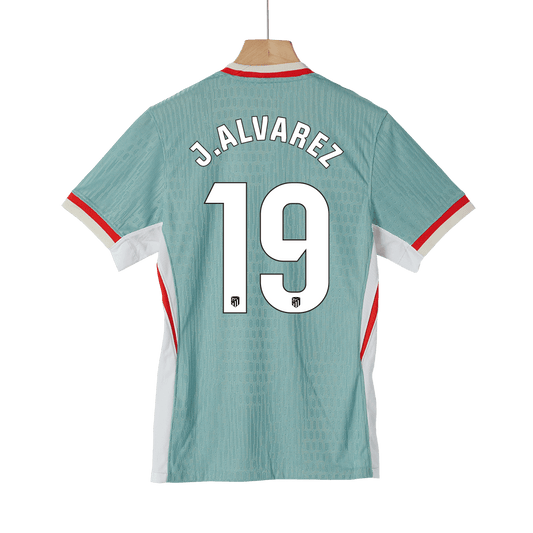 Authentic J.ALVAREZ #19 Atletico Madrid Away Soccer Jersey 2024/25
