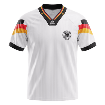 Retro 1992 Germany Home Soccer Jersey