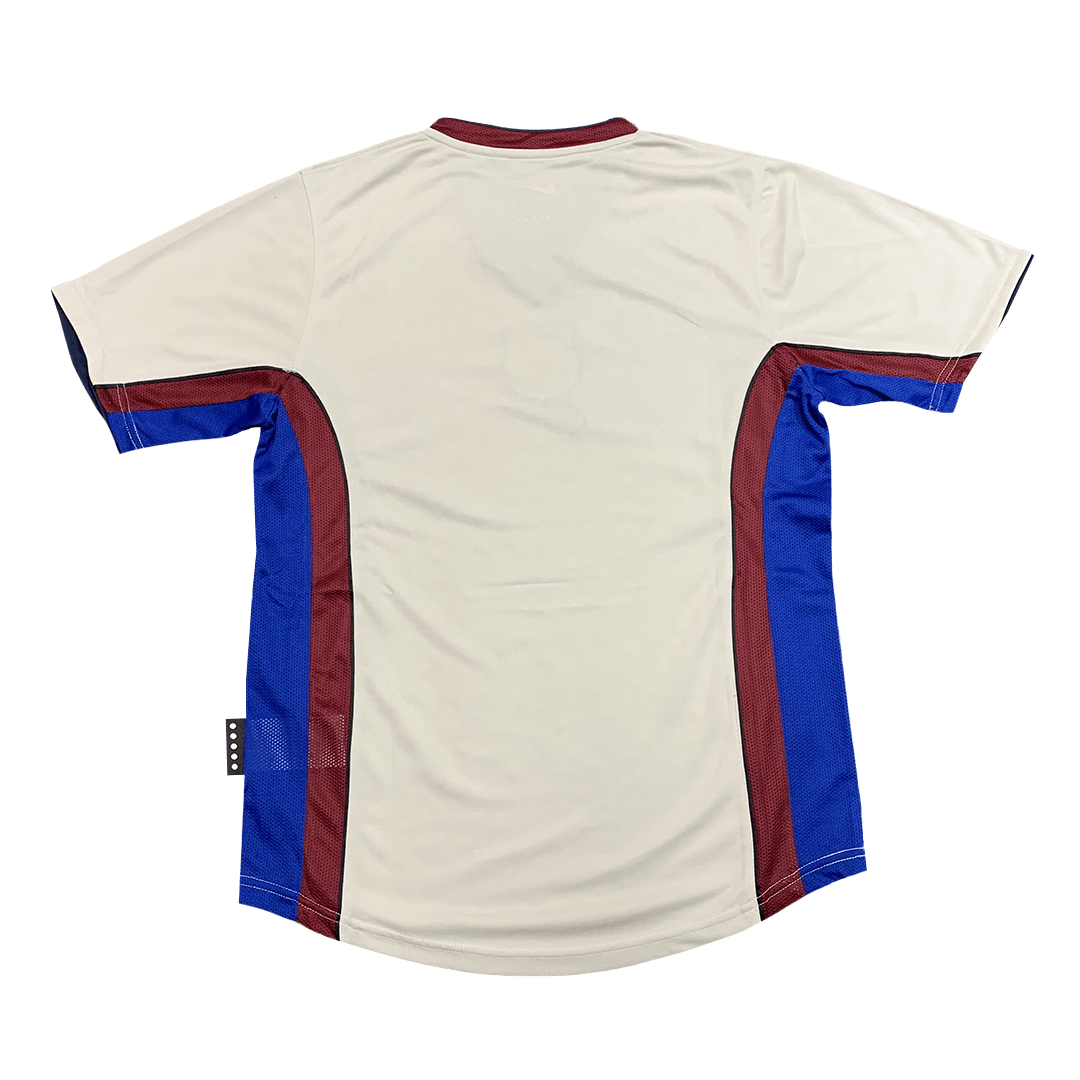 Retro 1998/99 Barcelona Away Soccer Jersey