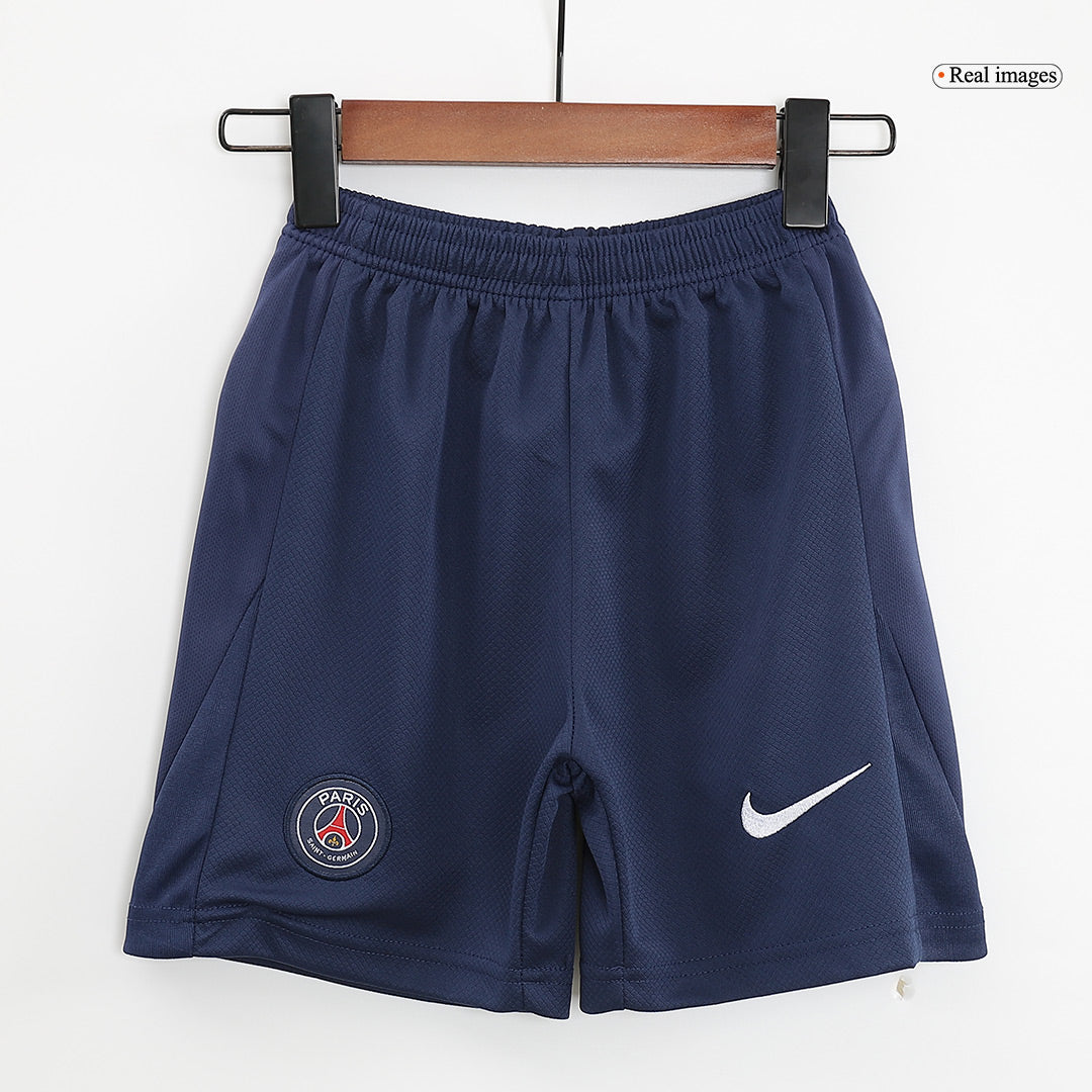 Kid's PSG Home Soccer Jersey Kit(Jersey+Shorts) 2024/25