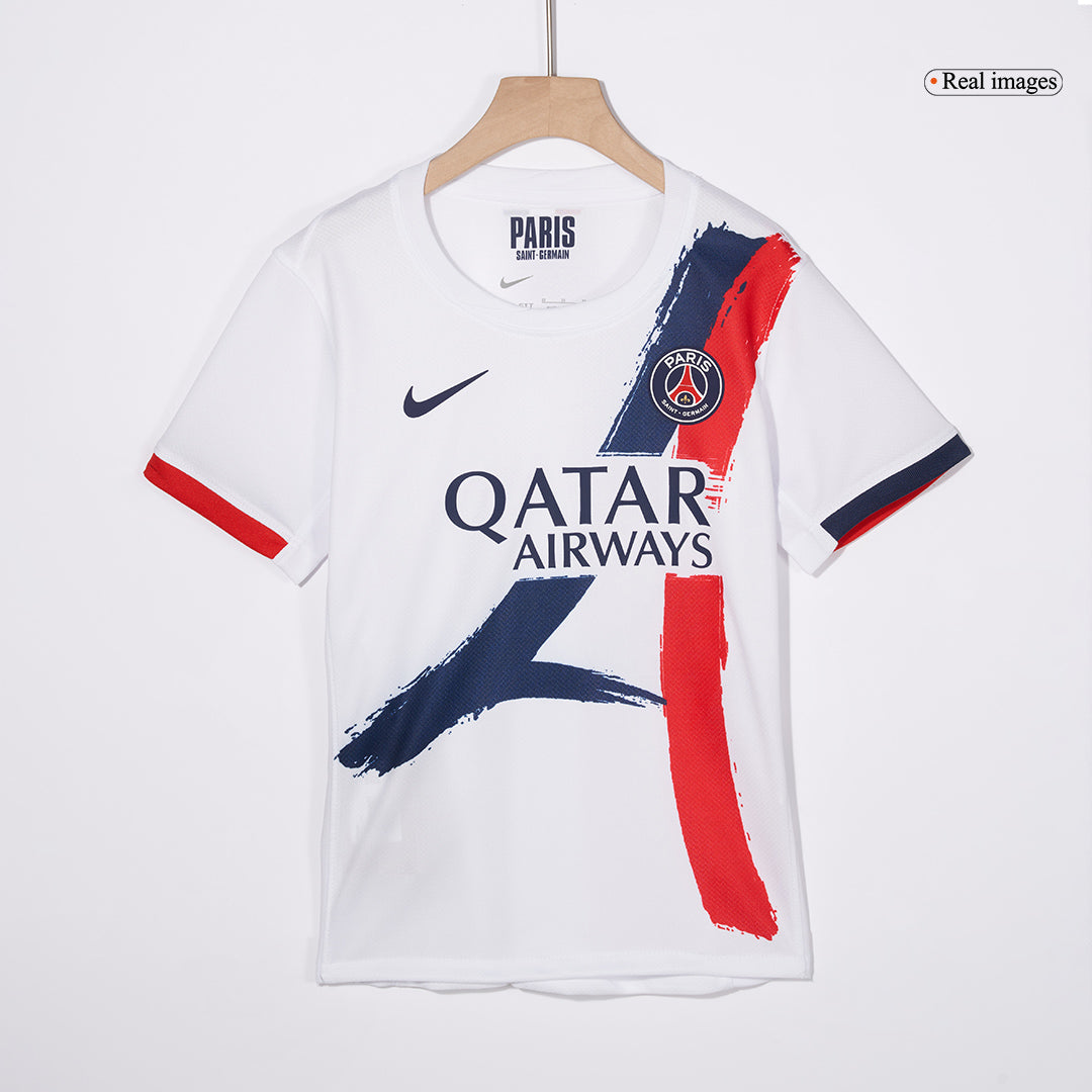Kid's PSG Away Soccer Jersey Kit(Jersey+Shorts)