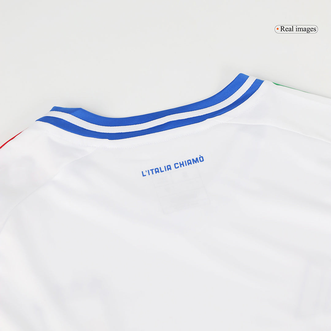 CHIESA #14 Italy Away Soccer Jersey Euro 2024