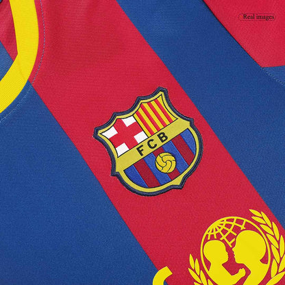 Retro 2010/11 Barcelona Home Soccer Jersey
