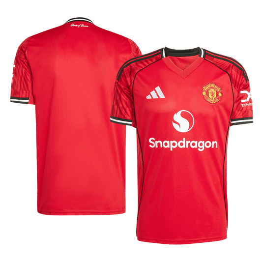 Manchester United Home Soccer Jersey 2025/26 Red
