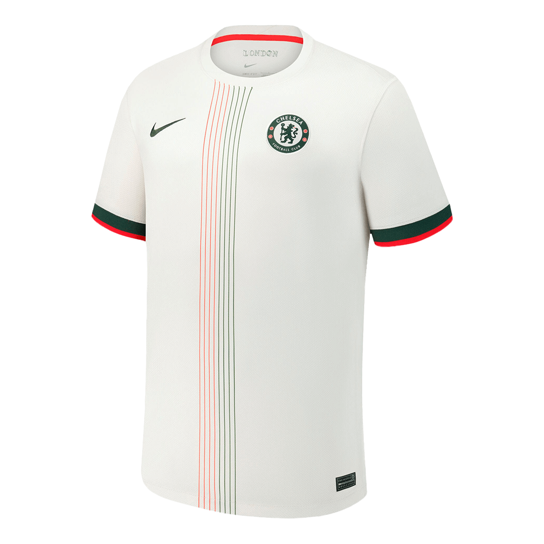 Chelsea Away Soccer Jersey Kit(Jersey+Shorts) 2025/26 White