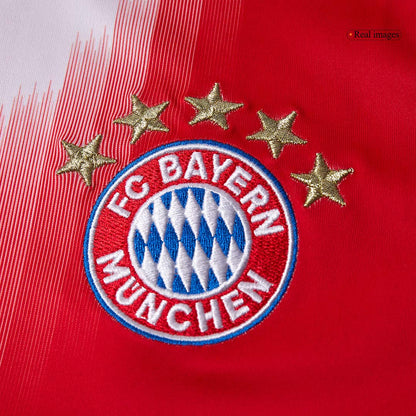 Bayern Munich Home Soccer Jersey Kit(Jersey+Shorts) 2025/26 Red