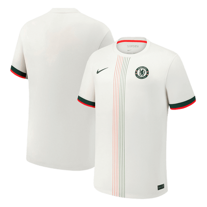 Chelsea Away Soccer Jersey Kit(Jersey+Shorts) 2025/26 White