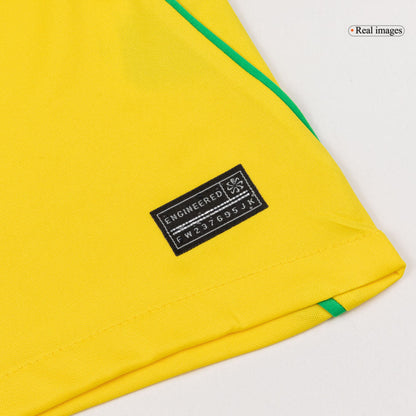 ENDRICK #19 Brazil Home Football Shirt World Cup 2026 Yellow