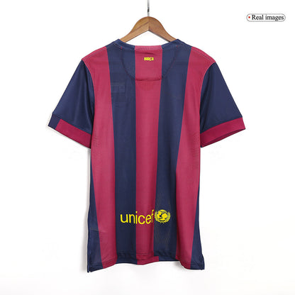 Retro 2014/15 Barcelona Home Soccer Jersey