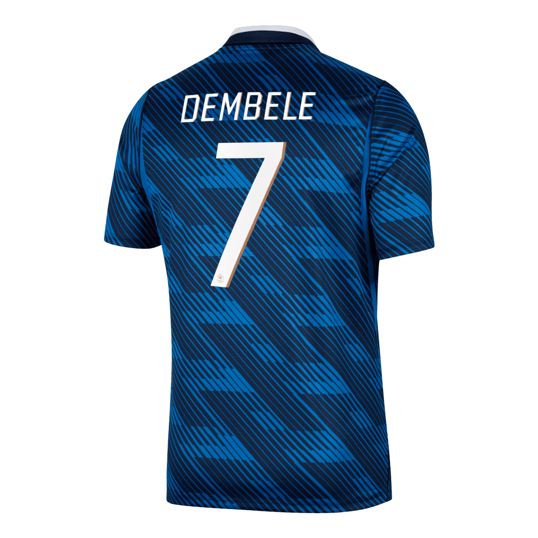 DEMBELE #7 France Home Football Shirt World Cup 2026 Blue