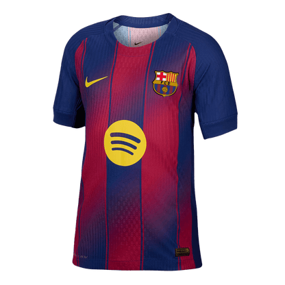 Authentic CUBARSÍ #2 Barcelona Home Soccer Jersey 2025/26 Red&Blue - UCL