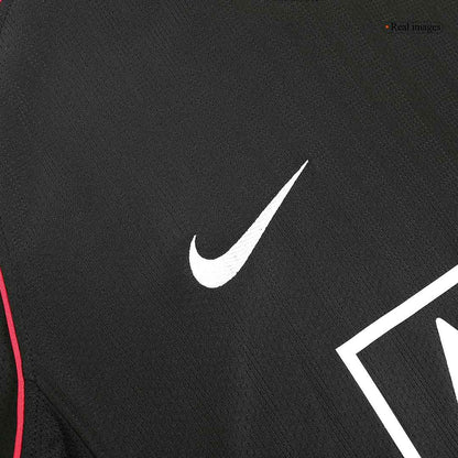 Retro 2007/08 Manchester United Away Long Sleeve Soccer Jersey