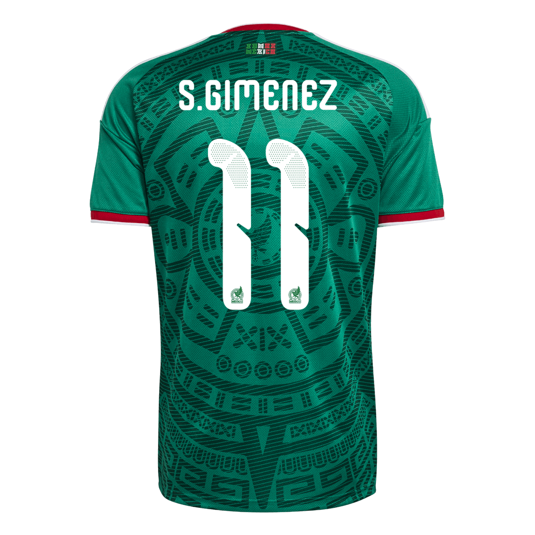 Mexico S.GIMENEZ #11 World Cup 2026 Men's Home Jersey