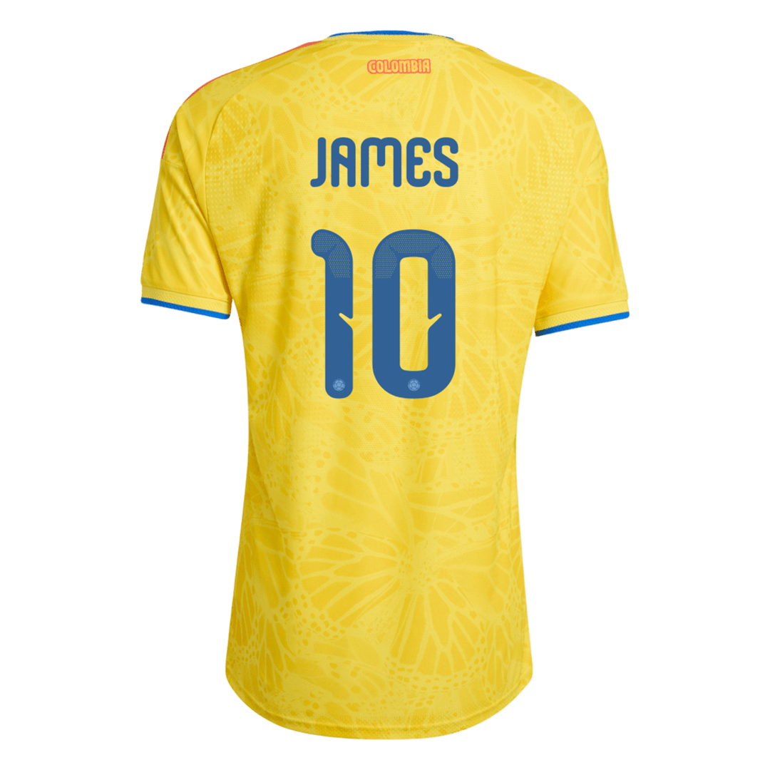 Men's Colombia JAMES #10 Home Shirt 2026 World Cup - Slim Fit