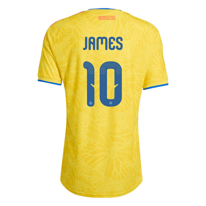 Men's Colombia JAMES #10 Home Shirt 2026 World Cup - Slim Fit