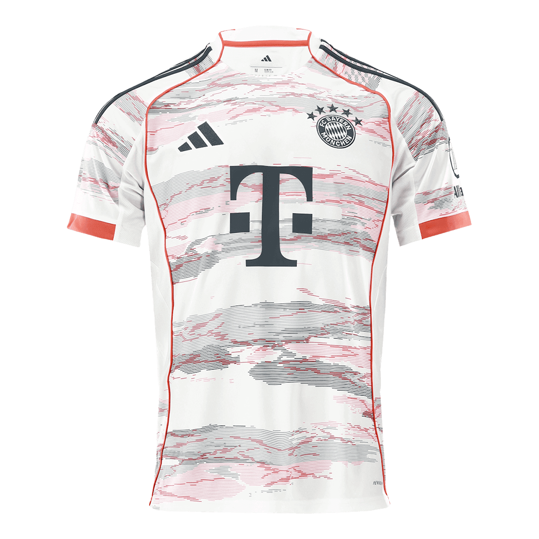 MÜLLER Special #25 Bayern Munich Away Soccer Jersey 2025/26 White