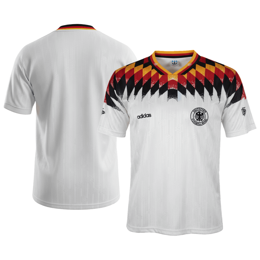 Retro 1994 Germany Home Soccer Jersey
