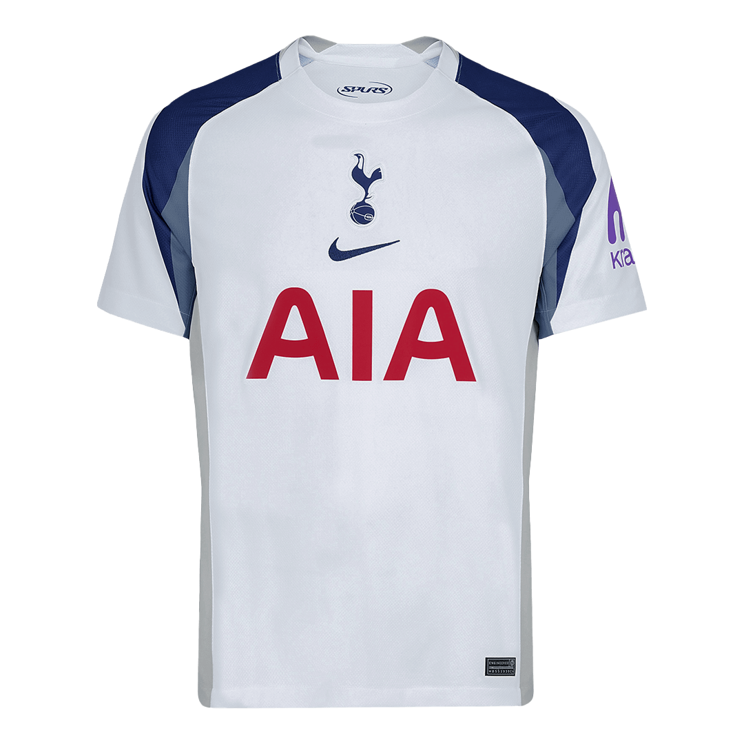 XAVI #7 Tottenham Hotspur Home Soccer Jersey 2025/26 White - UCL