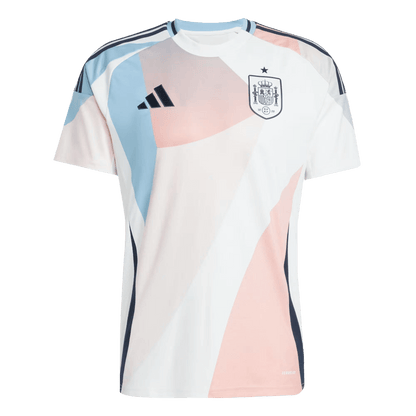 Men's Spain Away Soccer Jersey 2025 - Women's Euro
