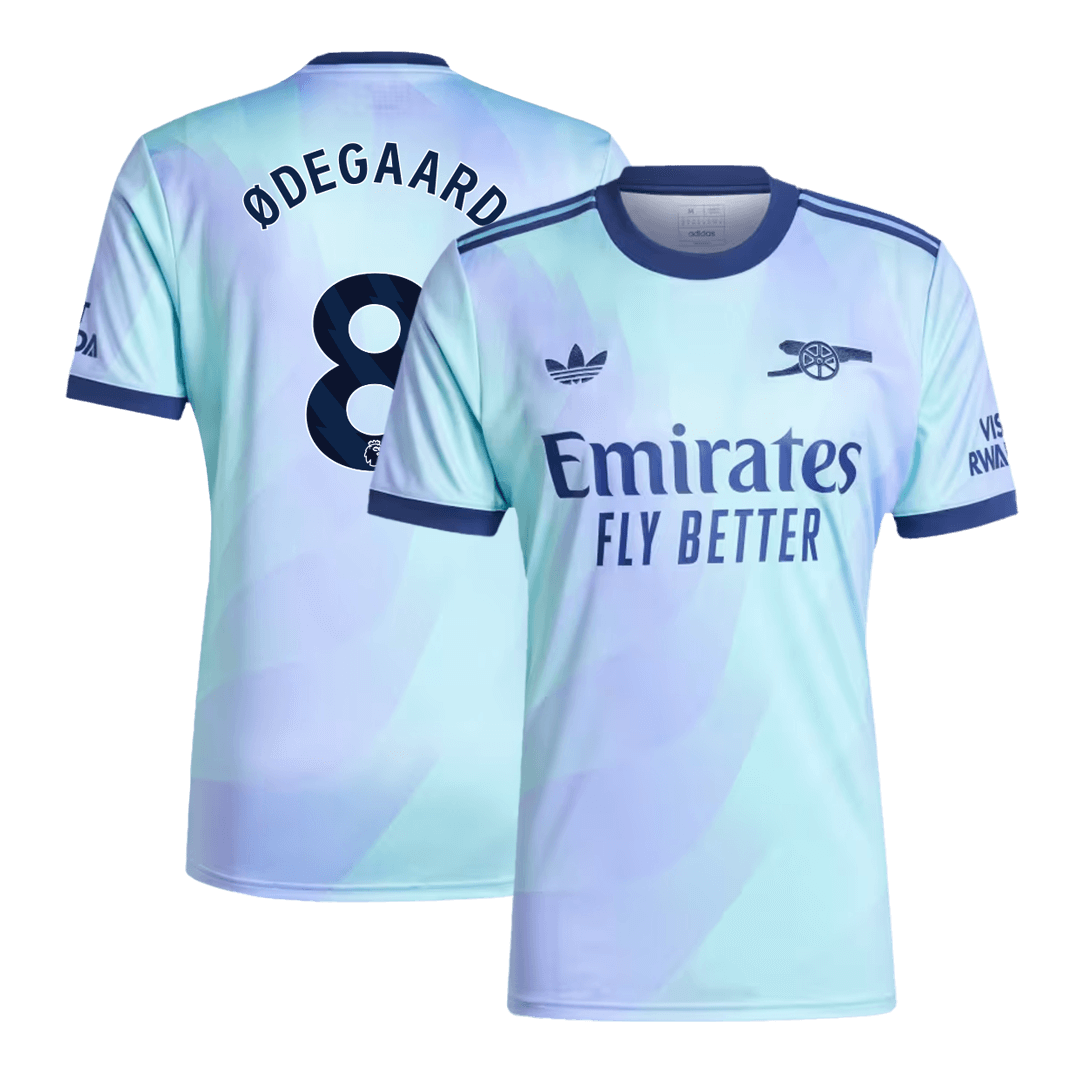 ØDEGAARD #8 Arsenal Third Away Football Shirt