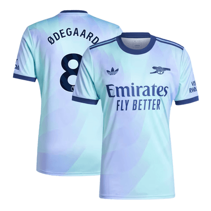 ØDEGAARD #8 Arsenal Third Away Football Shirt